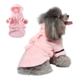 thumbnail image 1 of Albornoz para perros Pijama con capucha gruesa y suave de lujo para invierno Toalla de baño para perros de secado rápido y súper absorbente Pijama suave para mascotas para perros, perros y, 1 of 5