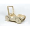 All Wood Baby Walker & Wagon in Handcrafted Natural Wood