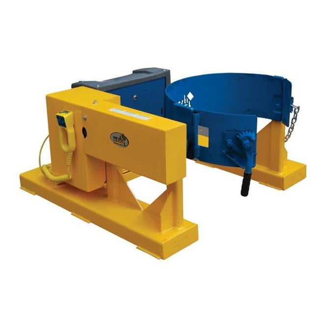 Vestil DCR-205-12-DC DC Fork Truck Drum Carrier & Rotator, 1200 lbs by Vestil
