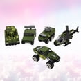 thumbnail image 3 of Shisuyan 5pcs Mini Military Vehicles Models Alloy Car Model Mini Diecast Car Toys, 3 of 8