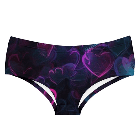 Fulorrnie Underwear for Women Comfort Hiphuggers Seamless Breathable Panties Cute Waistband Ventilated Panty  Purple  S
