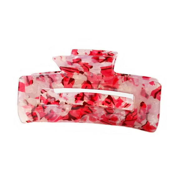 YIGSECU Hair Claw Clip for Colorful Nacreous Large Claw Hair Barrettes Unique Adornment Hairpin Fashion Unique Ornamentation