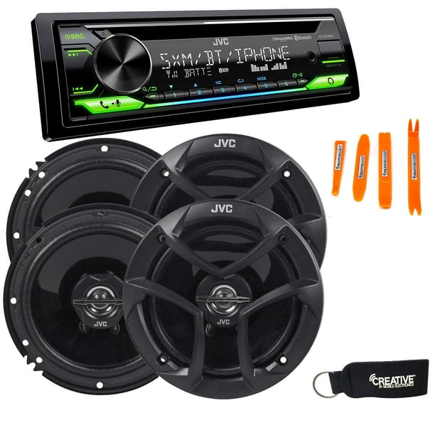 JVC KDT910BTS CD Receiver w/ Bluetooth, Front USB, AUX, Amazon Alexa