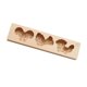 thumbnail image 4 of Moldes de madera para pastel de luna de bricolaje, pastel de calabaza, pastel de chocolate, muffins, tazas, 8 agujeros Perro Sunnimix Molde de madera, 4 of 6