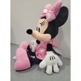 thumbnail image 2 of Minnie  Plush Pink Polka Dots 13" Sitting Stuffed Animal Mouse  19" Tall Bean Bag Bottom, 2 of 4