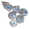 thumbnail image 4 of Juego de dados poliédricos de 7 piezas Zulema Azul, 4 of 8