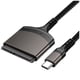thumbnail image 1 of Cable adaptador SATA a USB C tipo C para disco duro externo SSD de 2,5 pulgadas y 22 pines SATA III para PC., 1 of 6