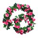 thumbnail image 5 of Guirnalda de Vid de Rosas Artificiales Wosthever 24 Cabezas Tela de Seda 1,6 m, 5 of 5