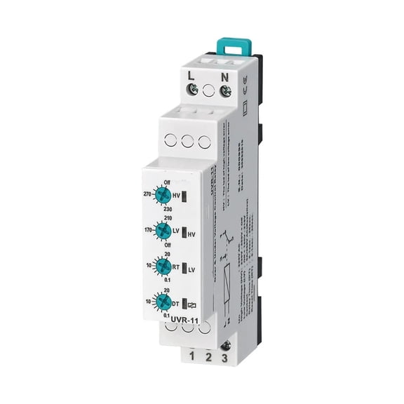 EJYWPSWD UVR11 220VAC MonoPhase Overvoltage Undervoltage Protection Relay