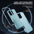 thumbnail image 5 of Compatible with Apple iPhone 16 Pro Case for Women Men, Military Grade Shockproof Drop Protection Anti-Scratch Bumper Rugged Matte Phone Case Cover for iPhone 16 Pro, Green, 5 of 7
