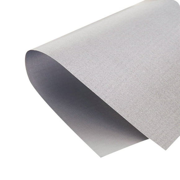 Fiudx Protector para Estufa de Gas, Revestimiento Antiadherente de Fibra de Vidrio, Fácil de Limpiar, Apto para Todo Tipo de Cocinas de Gas, Reutilizable, con Junta para Horno, Multiusos, Gris Beige,