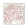 thumbnail image 2 of Miyuki Delica Seed Bead 11/0 Transparent Pale Pink AB, 2 of 5