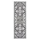 thumbnail image 2 of MeyJey Alfombra de Corredor Boho de 2'x6', Alfombra Oriental Antideslizante Lavable a Máquina, Alfombra de Piso Vintage Desgastada para Recámara, Cocina, Sala de Estar, Lavadero, Gris/marrón, 2 of 12