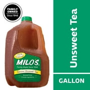 Milo's 100% Natural Famous Unsweet Iced Tea, 128 fl oz Jug