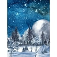 thumbnail image 2 of Keith, Jesse 12x14 White Modern Wood Framed Museum Art Print Titled - Nightfall, 2 of 4