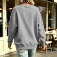 thumbnail image 7 of Women's Casual Snap Button Cardigan Jacket, Long Sleeve Crew Neck Lightweight Sweatshirt Coat with Pockets, Solid Color Fall Outerwear, 7 of 7