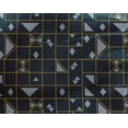 thumbnail image 4 of oneOone Georgette Viscose Fabric Diamond & Triangle Geometric Print Fabric BTY 42 Inches Wide, 4 of 4