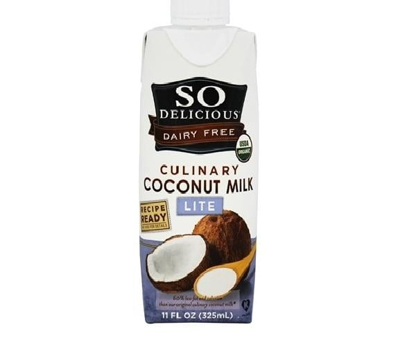 12 Pack : So Delicious Dairy Free Culinary Coconut Milk Lite by