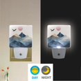thumbnail image 2 of Yayeee LED Night Light for The Home Plug in With Light Sensors 2 Pack, Art Mountains, 2 of 6