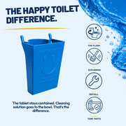 Happy Toilet Cleaner Automatic Toilet Cleaning System, Regular Overflow Tube Fit, 1 Pack