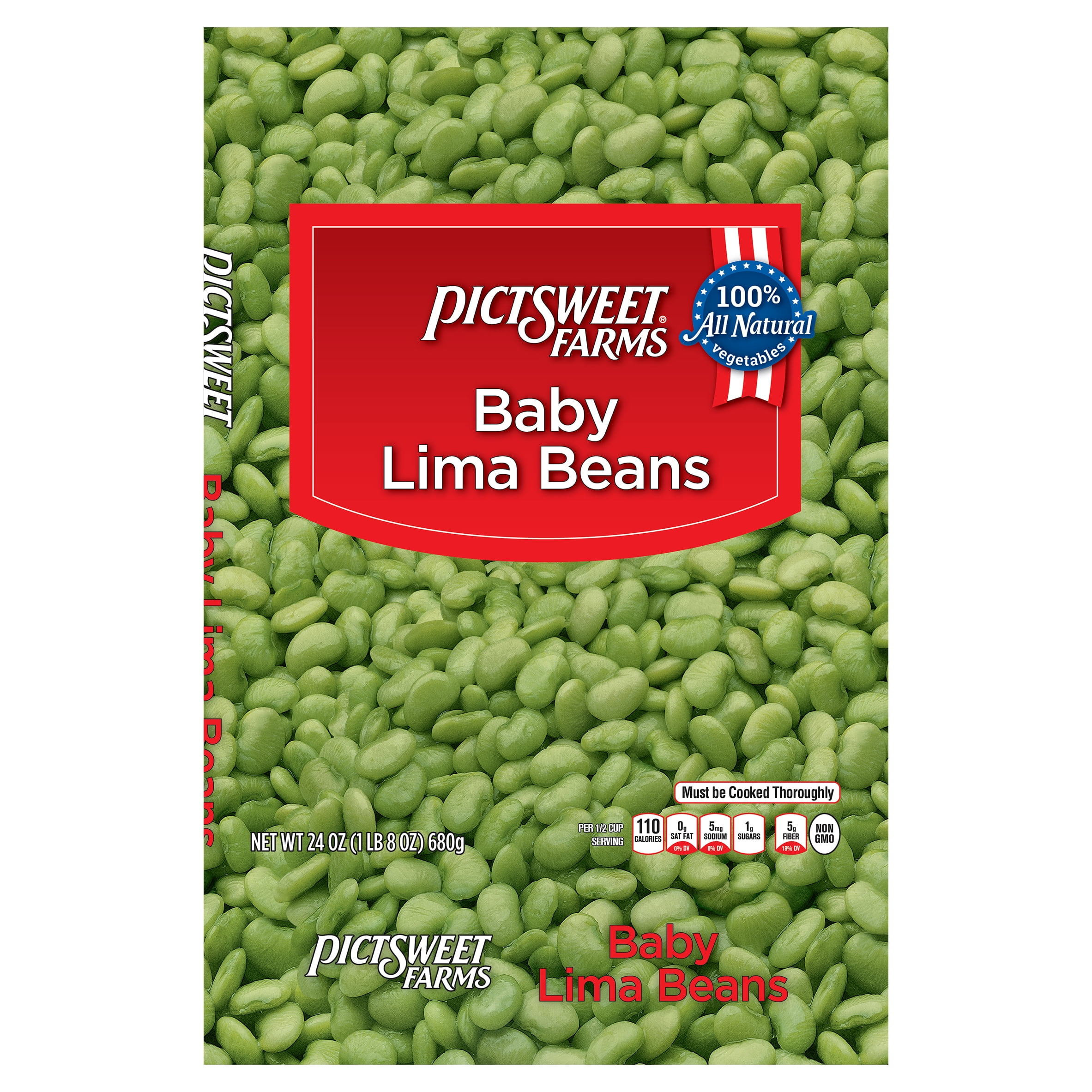 Pictsweet Farms® Baby Lima Beans, Frozen 24 oz