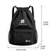thumbnail image 2 of Mochila Deportiva con Cordón de Gran Capacidad | Bolsa de Gimnasio de Nailon Impermeable con Correas Ajustables | Bolsa de Viaje y Fitness Unisex para Correr, Yoga, Natación, 2 of 2