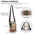 thumbnail image 6 of HELLHERO Lemons Crossbody Bag, Women Adjustable Shoulder Strap, Outdoor Daily Use Polyester 4.33x1.97x7.09, 6 of 7