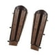 thumbnail image 3 of Fundas para botas de , protectores de piernas de estilo gótico para accesorios fotográficos, fiestas, Larp Marrón, 3 of 8