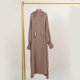 thumbnail image 5 of Abaya modesta para Ramadán, túnica larga musulmana de moda, caftán turco, ropa islámica para mujeres, vestido hijab, caftán, vestidos, 5 of 5