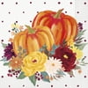 Pioneer Woman Harvest Pumpkin Dot Thanksgiving Paper Dinner Napkins, 8in, 20ct