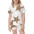 thumbnail image 1 of Soft Childrens Pajama Set With Adorable Cartoon Designs Long Sleeve Two Piece Nightwear For Cozy Bedtime And Relaxing Lounging Activities, 1 of 3