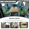 thumbnail image 3 of Uorisanigo RV Dinette Cushion Covers Stretch RV Seat Cover Sofa Furniture Cover for Rv Camper - Washable Camper Accessories for Inside Sofa Protection - Tropical Banana Leaf, 3 of 7