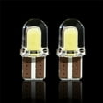 thumbnail image 2 of 10Pc Silica Bright White License Light Bulb with Stainless Door Sill Kick Scuff Plate Protectors Trim Guard Cover, 2 of 10