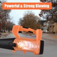 thumbnail image 3 of Cordless Leaf Blower 3000W Electric Leaf Blower 6 Adjustable Speeds 2000mAh Battery Powered Leaf Blower for Lawn Care Snow Blowing Yard Cleaning, 3 of 9