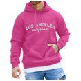 thumbnail image 1 of toraway Sweat-Shirt Robe Mode Homme Sport Imprimé Ville Manches Longues Chandail à Capuche Texturé Décontracté Chandail en Molleton S, 1 of 4