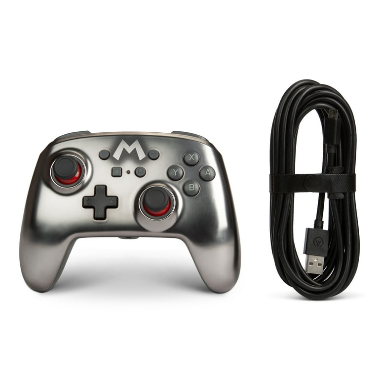 PowerA Enhanced Wired Controller for Nintendo Switch - Mario
