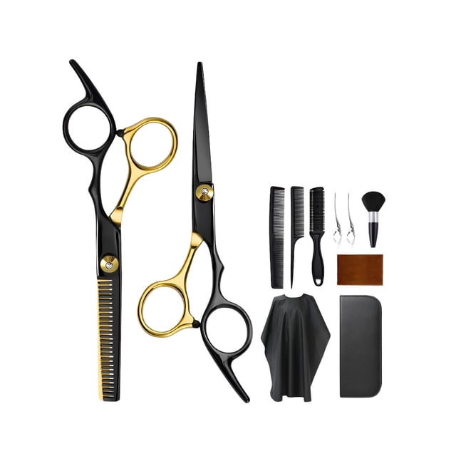 Tijeras Xtellar Barbero Profesionales Estilistas Para Cortar Cabello Color Negro