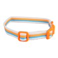 thumbnail image 1 of Pet Collar, Dog Collar Fashion Polyester Safe  For Daily Use For Small And Medium Dog ,Orange,Green, 1 of 8