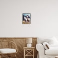 thumbnail image 3 of Stupell Industries Cowgirl on White Stallion Animals & Insects Painting Black Framed Art Print Wall Art, 11 x 14, 3 of 9