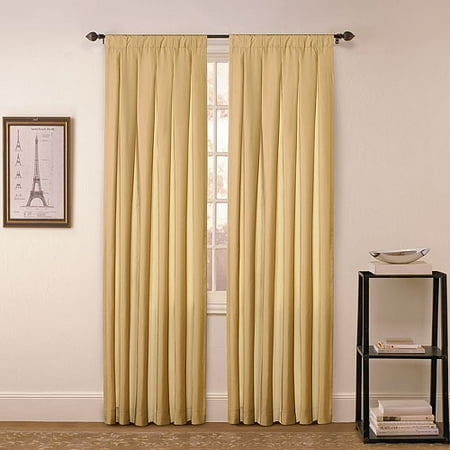 Springmaid Highcastle Window Curtain (1 Panel), Gold