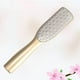 thumbnail image 5 of EeaseMX Lima de acero inoxidable para pies, removedor de piel muerta, depurador de pedicura, raspador de doble cara para exfoliar y eliminar durezas (dorado), 5 of 7