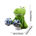 thumbnail image 3 of Hand Puppets for Kids,Animal Sound Boxing Gloves Hand Puppets,Interactive Punching Game,Parent-Child Early Learning Toy with Fun Sounds (Dinosaur), 3 of 4