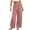 Pink #26, variant on WULMLEO Womens Baggy Pants Corduroy Wide Leg Elastic Waisted Joggers Petite Y2k Sweatpants Loose Fit Athletic Palazzo Pant with Pockets Blue M