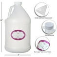 thumbnail image 2 of 2 Pack - 1 Gallon Plastic Bottle - Large Empty Jug Style Container with Child Resistant Airtight Lids - for Home and Commercial Use - Food Safe BPA Free, 2 of 2