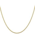 thumbnail image 7 of Auriga Fine Jewelry 14K Yellow Gold 1.3mm Rope Chain Necklace 18inch for Women, 7 of 7