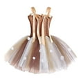 thumbnail image 3 of Puffy Dresses for Girls, Christmas Reindeer Costumes, 3 of 6