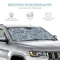 thumbnail image 2 of Bingfone Paisley4 Car Windshield Sunshade,Sun Foldable Sun Shield Sun Visor for Car - Medium, 2 of 8