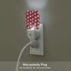 thumbnail image 5 of Balery Snowflakes On A Buffalo Plaid Christmas Luz Nocturna LED con Sensor Automático, Enchufe con Sensor Crepuscular, Luz Suave de 0.5W para Dormitorio, Pasillo, Baño-US, 5 of 7