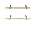 thumbnail image 2 of 1-3/4 inch Noise-Canceling Curtain Rings w/clips (Set of 10) - Satin Nickel, 2 of 2