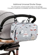 Baby Stroller Storage Bag-Diaper Bag Infant Carriages Waterproof Hanging Bag Portable Mommy Bag for Baby Going Out